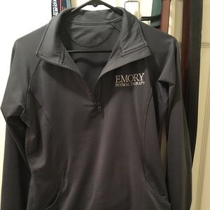 Emory University 1/4 zip pullover